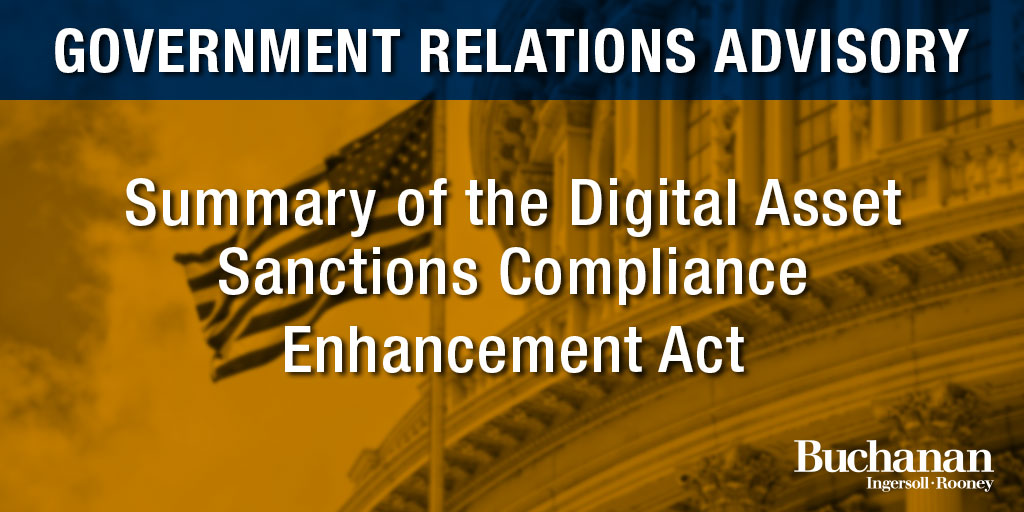 Summary of the Digital Asset Sanctions Compliance Enhancement Act
