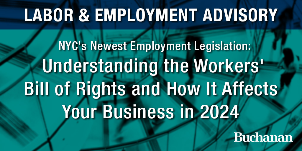 Navigating NYC's Newest Employment Legislation Understanding the