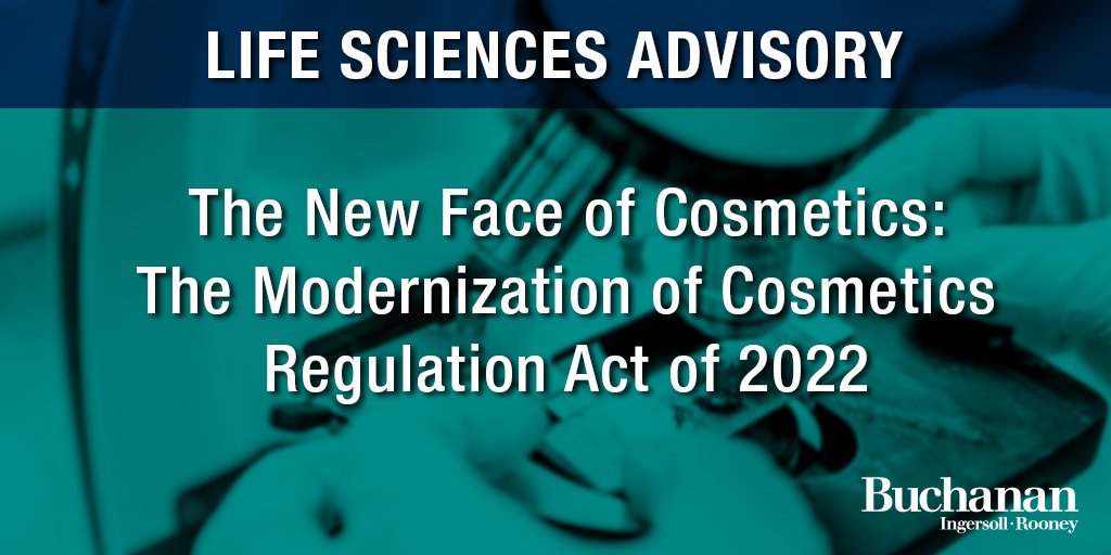 The New Face Of Cosmetics: The Modernization Of Cosmetics Regulation ...