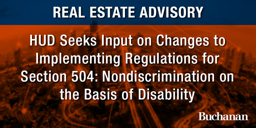 hud-seeks-input-on-changes-to-implementing-regulations-for-section-504